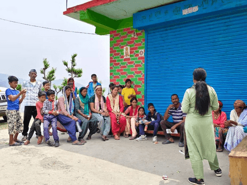 Image for Veterinary camp was organized in the border village Pasam