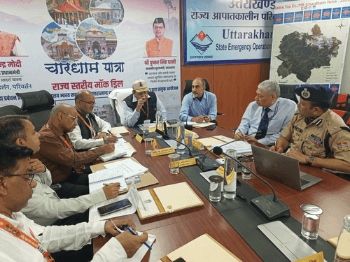 चारधाम यात्रा को लेकर मॉक ड्रिल की तैयारियां जोरों पर
