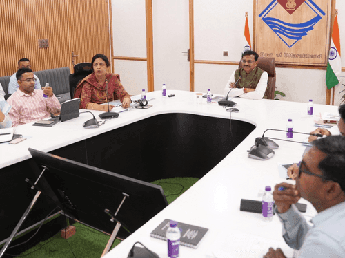 Image for High Powered Committee meeting held in Secretariat