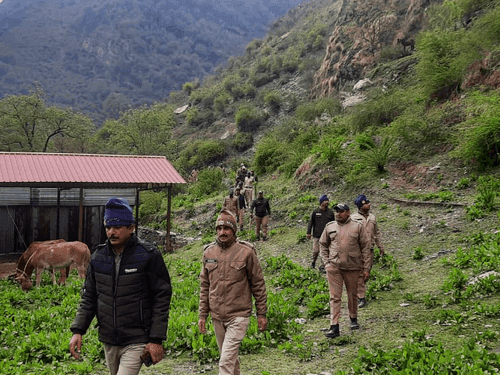 Image for Intense security drive by Uttarkashi Police for Char Dham Yatra