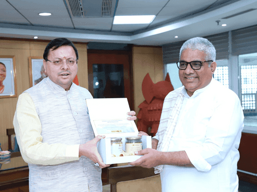 Image for CM Dhami seeks approval for hydropower projects