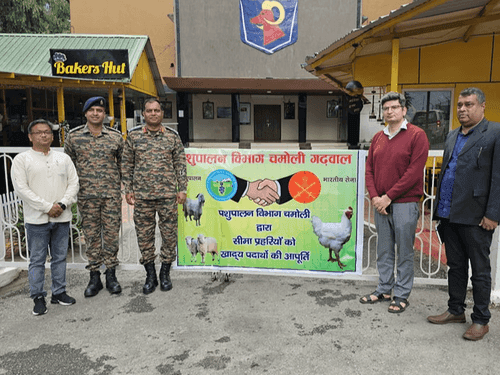 Image for Local farmers in Uttarakhand begin supplying poultry products to the Indian Army