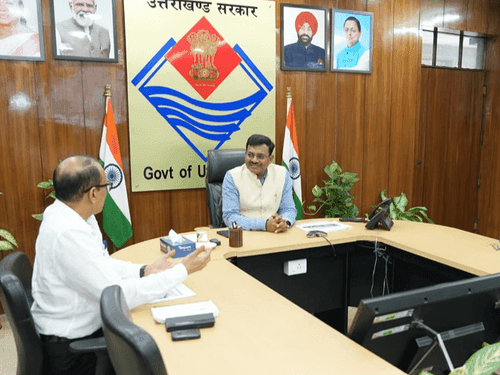 Image for Chief Secretary Anand Bardhan reviews Education Department