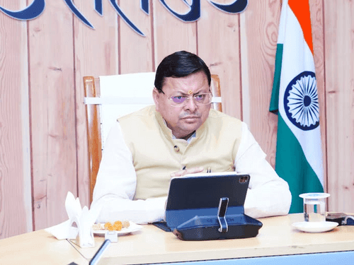 Image for CM Dhami orders strict action against corruption