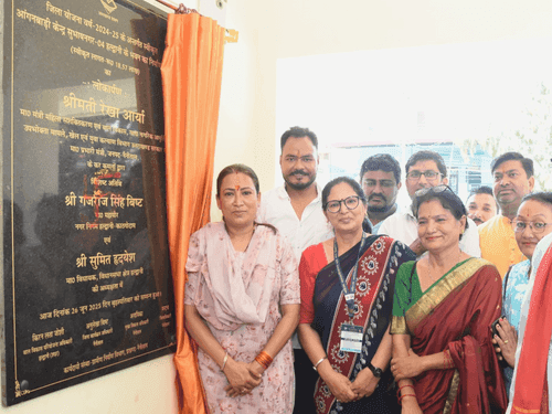 हल्द्वानी में तीन नए आंगनबाड़ी केंद्रों का लोकार्पण