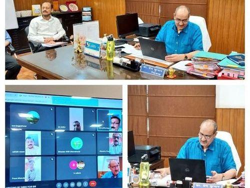 Image for निदेशक पशुपालन विभाग की अध्यक्षता में ऑनलाइन विभागीय समीक्षा बैठक आयोजित की गयी