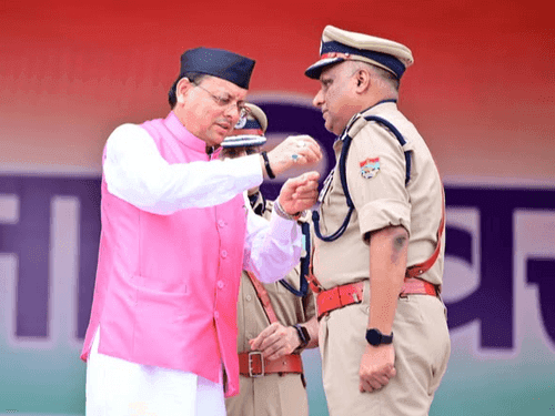 Image for Uttarakhand Police Officers and Personnel honored with 'Commendable Service Medal'