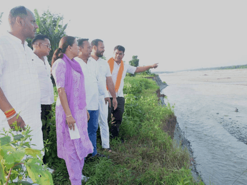 कैबिनेट मंत्री रेखा आर्य ने नैनीताल के आपदाग्रस्त क्षेत्रों का किया निरीक्षण