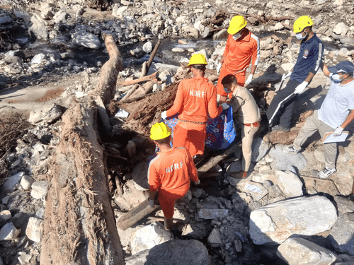 Image for चमोली धुर्मा आपदा में अंतिम लापता बुजुर्ग का शव बरामद