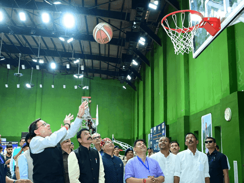 Image for मुख्यमंत्री धामी ने 50वीं सब-जूनियर राष्ट्रीय बास्केटबॉल चैंपियनशिप का किया शुभारंभ