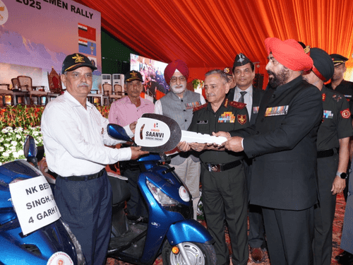 Image for Governor Gurmit Singh participates in "Devbhoomi Mega Ex-Servicemen Rally"
