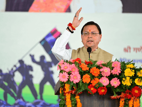 सीएम धामी ने हल्द्वानी में ‘पूर्व सैनिक सम्मेलन’ का किया शुभारंभ