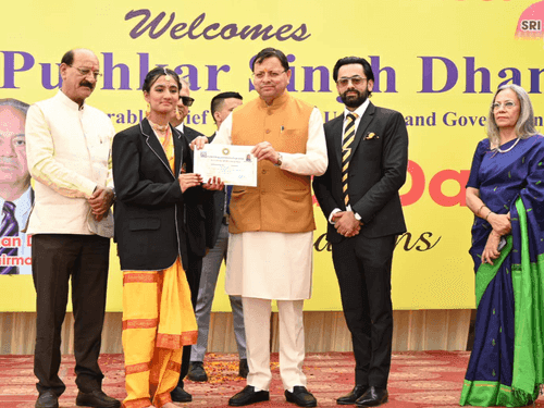 Image for ढालवाला में सीएम धामी ने किया वार्षिकोत्सव का शुभारंभ