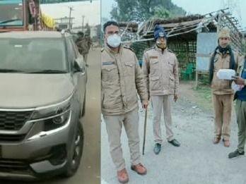 चंपावत पुलिस ने दो कार से आठ लाख की नगदी बरामद की