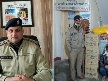 पुलिस द्वारा पकड़े जा रहे हैं शराब के तस्कर