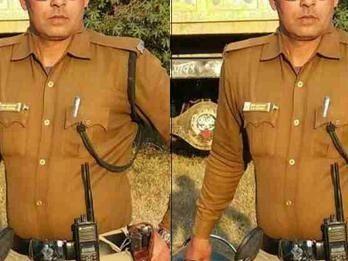 सड़क हादसे में पुलिस जवान की मौत