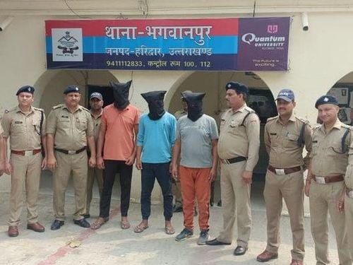 Image for गैंगवार में हुई हत्या के 03 और आरोपी चढ़े भगवानपुर पुलिस के हाथ 