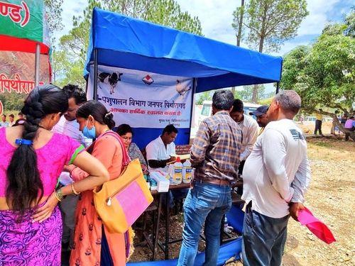 विकासखंड गंगोलीहाट के क्षेत्र में बहुउद्देशीय शिविर का किया गया आयोजन 