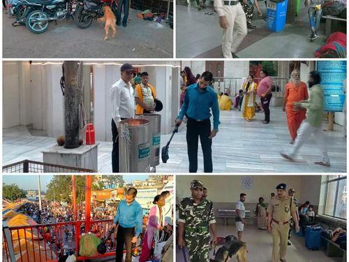 Image for सुरक्षा के दृष्टिगत कई स्थानों पर पुलिस द्वारा की जा रही है सघन चेकिंग 