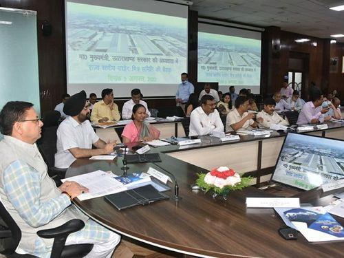 Image for सीएम धामी की अध्यक्षता में राज्य स्तरीय उद्योग मित्र समिति की बैठक की गयी