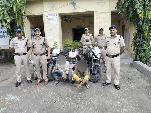 कनखल पुलिस ने दुपहिया वाहन चोरी के 02 आरोपी दबोचे