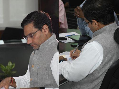 सचिवालय परिसर में  पशुपालन, डेरी एवं मत्स्य विभाग का चिंतन शिविर किया गया आयोजित 