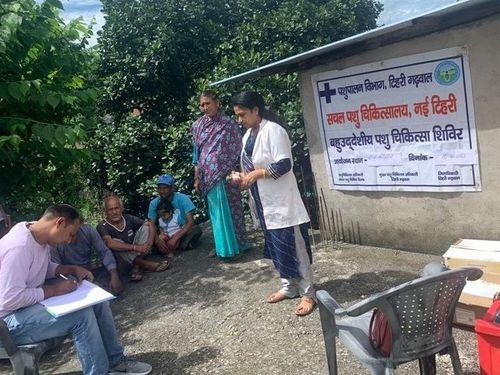 Image for ग्राम कोल एवं ग्राम कोड़ारना में पशु चिकित्सा शिविर का किया गया आयोजन 