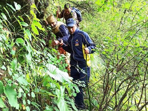 रास्ता भटके हुए विदेशी पर्यटक को उत्तराखण्ड पुलिस ने किया रेस्क्यू
