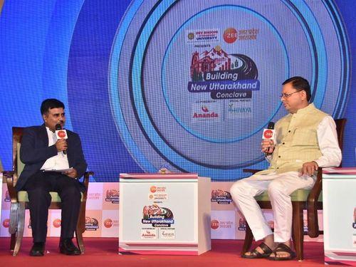 सीएम धामी ने देहरादून में आयोजित ‘बिल्डिंग न्यू उत्तराखण्ड कॉन्क्लेव’ को किया सम्बोधित