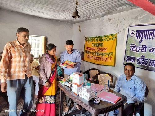 Image for ग्राम जसपुर में पशु चिकित्सा शिविर का किया गया आयोजन 