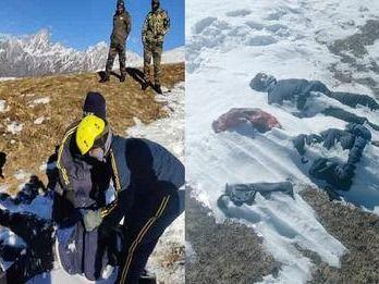 राज्य के औली में  दबे मिले दो पर्यटकों के शव