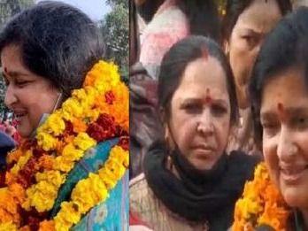 Image for नेत्री संध्या डालाकोटी ने जमा किया नामांकन 