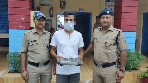 Image for अवैध स्मैक के साथ अभियुक्त गिरफ्तार