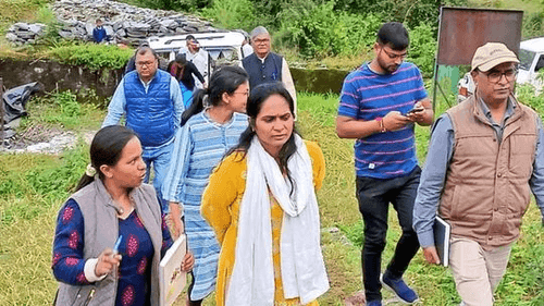 Image for जिलाधिकारी बागेश्वर द्वारा रैम रेजिंग यूनिट का किया गया निरीक्षण
