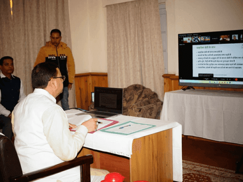 Image for सीएम धामी ने नैनीताल क्लब से वर्चुअल प्रतिभाग किया