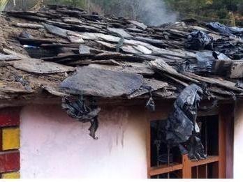Image for रैन गांव में एक घर में लगी आग, वृद्धा की मौत