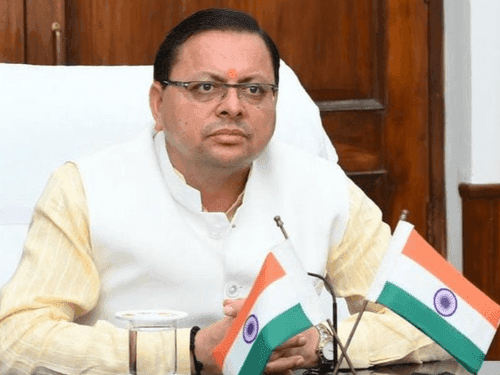 Image for सीएम धामी ने अधिकारियों से विकास कार्यों की जानकारी ली