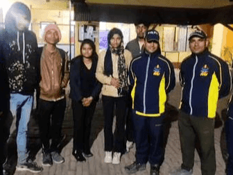 ट्रैकिंग के दौरान भटके युवकों को एसडीआरएफ टीम ने किया रेस्क्यू
