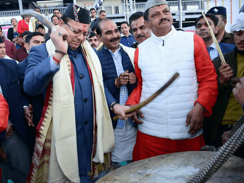 Image for सीएम धामी ने शरदोत्सव मेले का किया शुभारम्भ