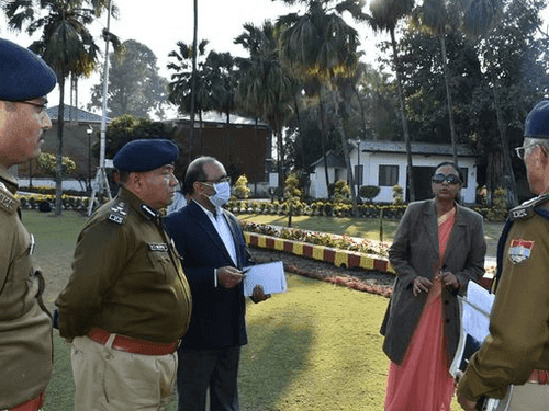 अपर मुख्य सचिव ने राष्ट्रपति जी के कार्यक्रम की तैयारियों की समीक्षा की