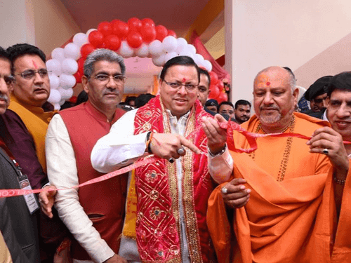 Image for सीएम धामी ने बाल गुरुकुलम का किया उद्घाटन