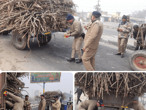 Image for सड़क दुर्घटनाओं को रोकने के लिए कोतवाली लक्सर का सार्थक प्रयास