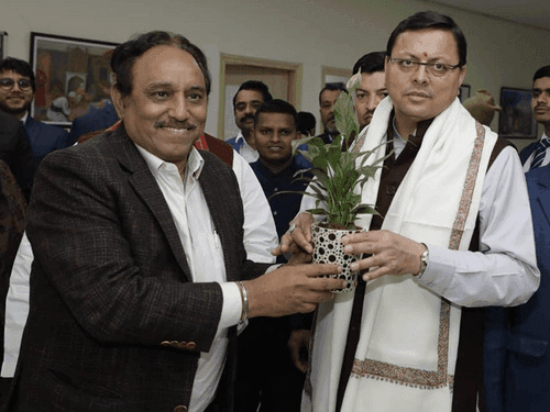 सीएम धामी ने एस.जी.टी. विश्वविद्यालय, बुधेरा में आयोजित कार्यक्रम में प्रतिभाग किया