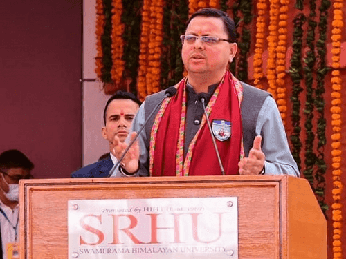 रक्षा मंत्री श्री राजनाथ सिंह तथा सीएम धामी ने दीक्षांत समारोह में किया प्रतिभाग