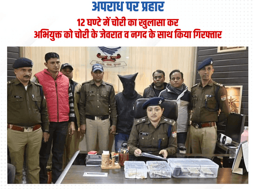 Image for लाखों के जेवरात चोरी करने वाला अभियुक्त गिरफ्तार