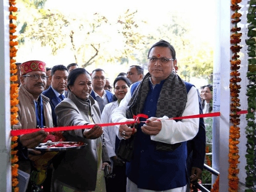 सीएम धामी ने 15 दिवसीय आयुष शिविर का किया शुभारंभ