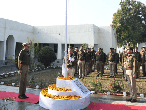 Image for जनपद हरिद्वार पुलिस द्वारा हर्षोल्लास के साथ मनाया गया 74 वां गणतंत्र दिवस