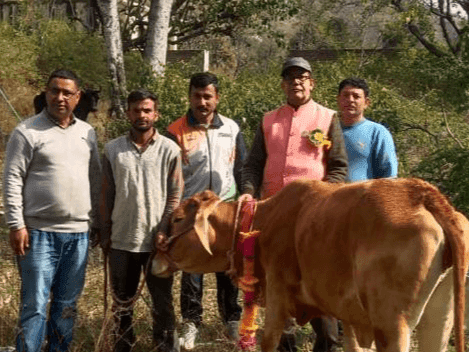 ग्राम कोटा-ववानू में एक दिवसीय पशु प्रदर्शनी का किया गया आयोजन