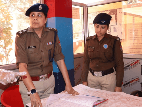 Image for एसएसपी श्वेता चौबे ने लक्ष्मणझूला थाने का किया वार्षिक निरीक्षण