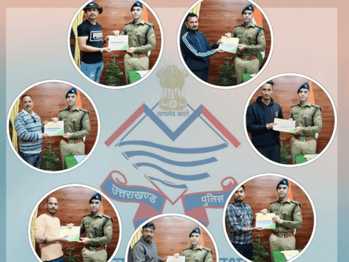 Image for घायलों की मदद करने वाले लोगों को किया गया सम्मानित